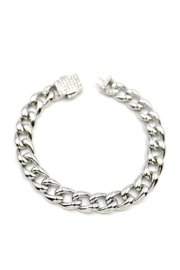 Zincir Gurmet Bileklik - Gümüş