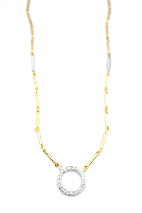 Zincirli Vip Kolye - Altın