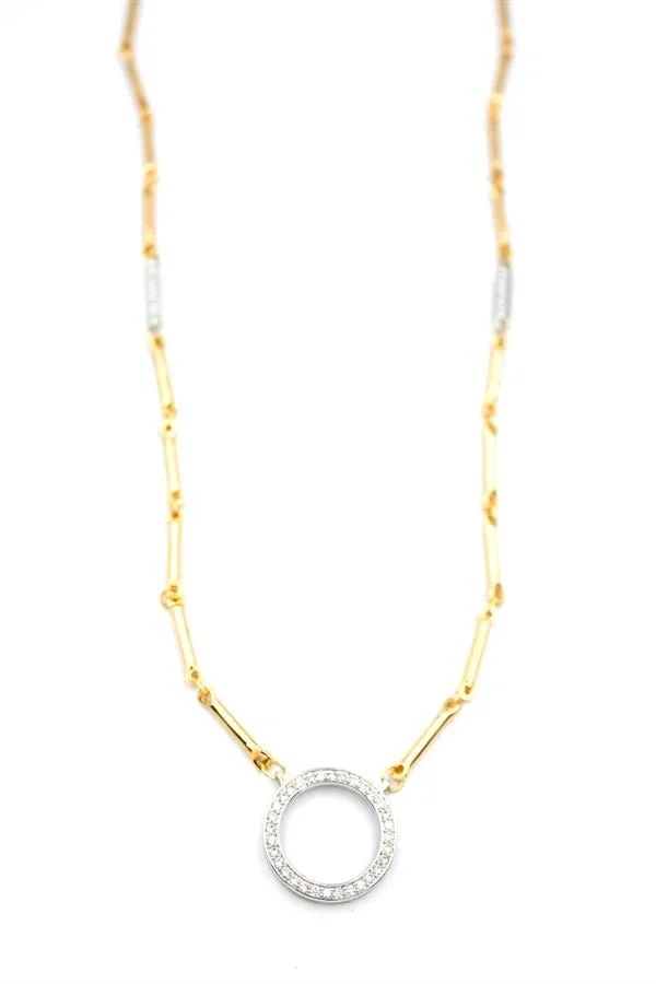 Zincirli Vip Kolye - Altın