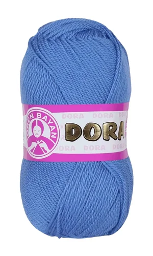 1 Adet Dora El Örgü İpi Yünü 100 gr 015 Mavi