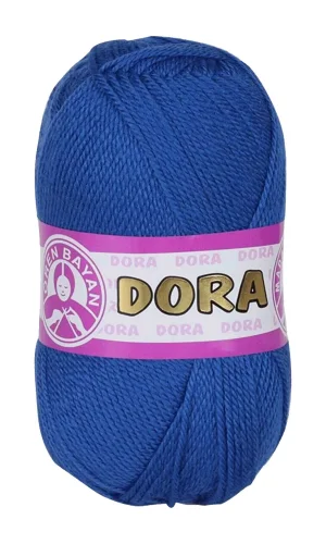 1 Adet Dora El Örgü İpi Yünü 100 gr 016 Saks Mavi