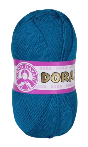 1 Adet Dora El Örgü İpi Yünü 100 gr 026 Okyanus