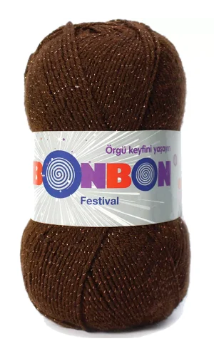 1 Adet Festival Simli Örgü İpi Yünü Renk No:219