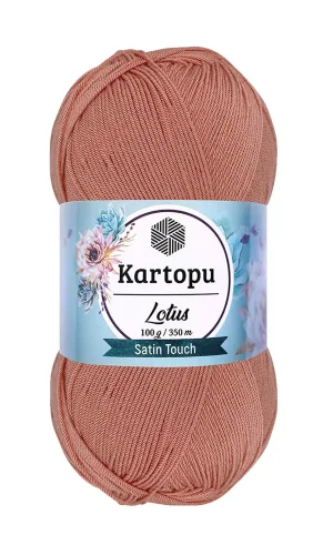 1 Adet Lotus Bikini Büstiyer Bluz Örgü İpi  K103 Pişmiş Ayva