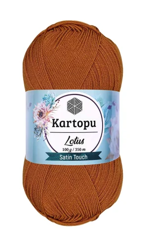 1 Adet Lotus Bikini Büstiyer Bluz Örgü İpi  K302 Tarçın