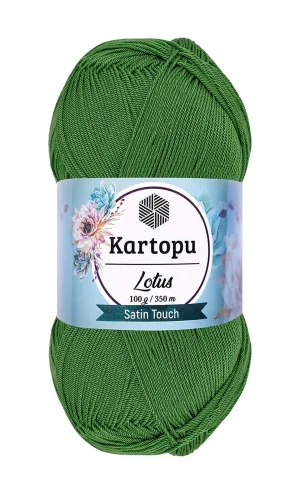 1 Adet Lotus Bikini Büstiyer Bluz Örgü İpi  K486 Çam Yeşili