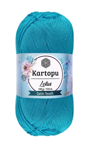 1 Adet Lotus Bikini Büstiyer Bluz Örgü İpi  K512 Turkuaz