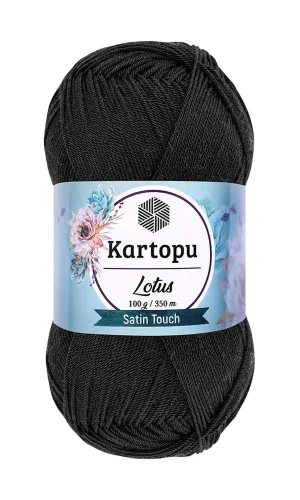 1 Adet Lotus Bikini Büstiyer Bluz Örgü İpi  K940 Siyah