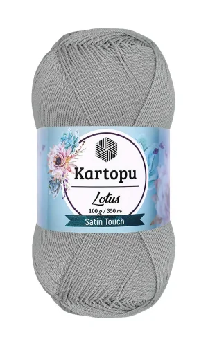 1 Adet Lotus Bikini Büstiyer Bluz Örgü İpi  K941 Açık Gri