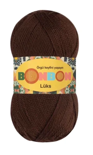 1 Adet Lüks Patik İpi Yünü Kahve 98297