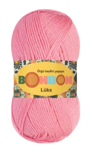 1 Adet Lüks Patik İpi Yünü Koyu Pembe 98298