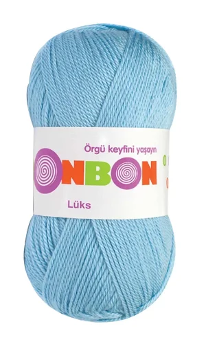 1 Adet Lüks Patik İpi Yünü Mavi 98231