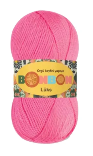 1 Adet Lüks Patik İpi Yünü Pembe 98230