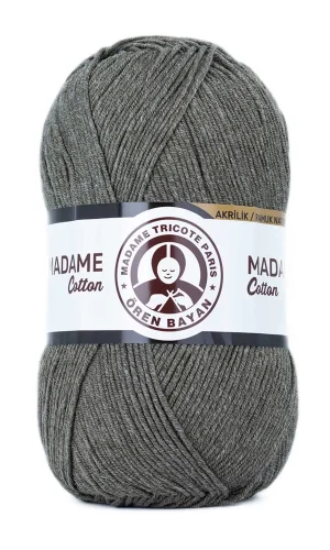 1 Adet Madame Cotton El Örgü İpi Yünü 100 gr 055 Yeşil