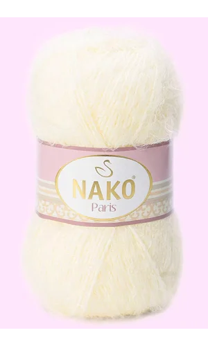 1 Adet Paris El Örgü ipi Yünü Krem 2098