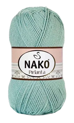 1 Adet Pırlanta Amigurumi El Örgü İpi Yünü Çağla Yeşili 12297