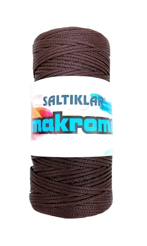 1 Adet Polyester Makrome İpi 2070 Kahve 100 gr