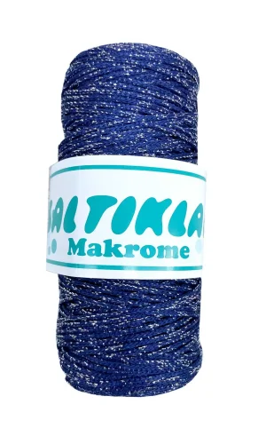 1 Adet Polyester Simli Makrome İpi SG-370