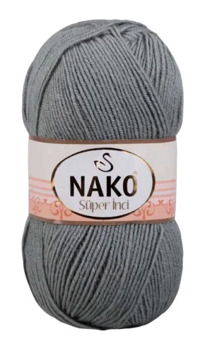 1 Adet Süper İnci El Örgü İpi 100 gr Pastel Yeşil 11537