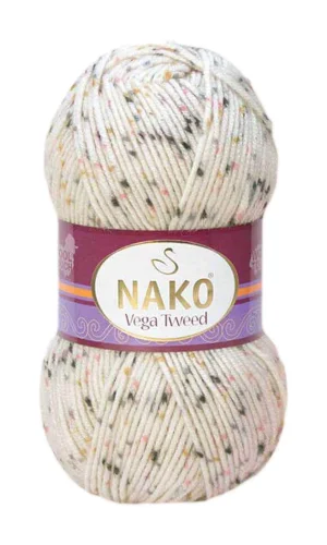 1 Adet Vega Tweed Premium Akrilik El Örgü İpi Yünü No: 31752
