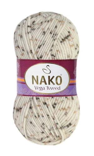 1 Adet Vega Tweed Premium Akrilik El Örgü İpi Yünü No: 35017