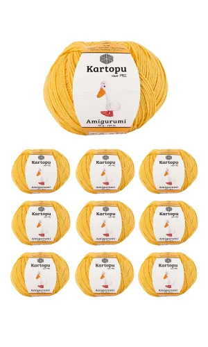 10 Adet Amigurumi El Örgü İpi 50gr 317