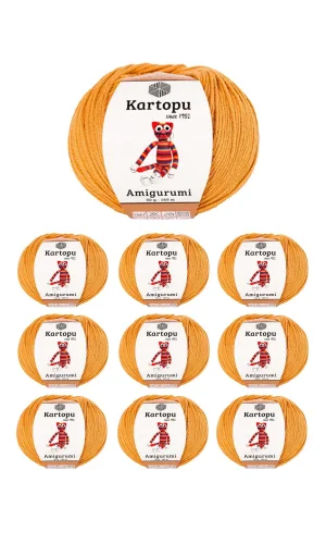 10 Adet Amigurumi El Örgü İpi 50gr 355
