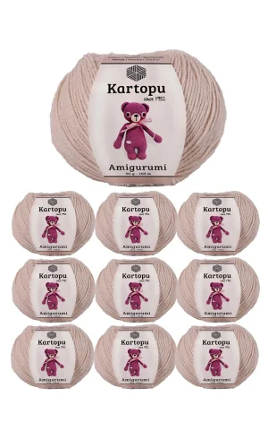 10 Adet Amigurumi El Örgü İpi 50gr 793