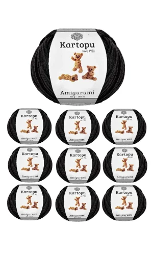 10 Adet Amigurumi El Örgü İpi 50gr 940