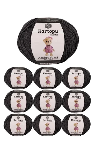 10 Adet Amigurumi El Örgü İpi 50gr 995