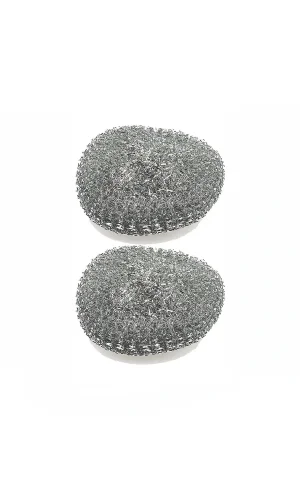 2 Adet Paslanmaz Çelik Tel Bulaşık Teli Poşetli