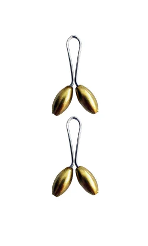 2 Adet Tesettür Eşarp ve Şal Klipsi Sarı