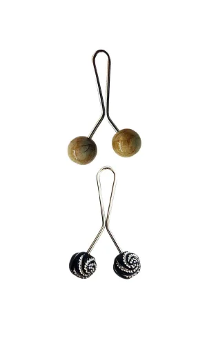 2 Adet Tesettür Eşarp ve Şal Klipsi Set 11