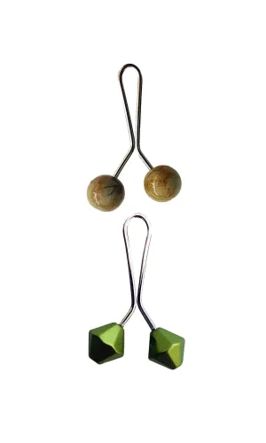 2 Adet Tesettür Eşarp ve Şal Klipsi Set 12