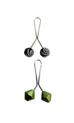 2 Adet Tesettür Eşarp ve Şal Klipsi Set 15