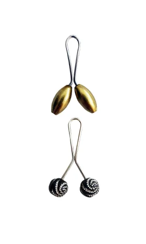 2 Adet Tesettür Eşarp ve Şal Klipsi Set 4