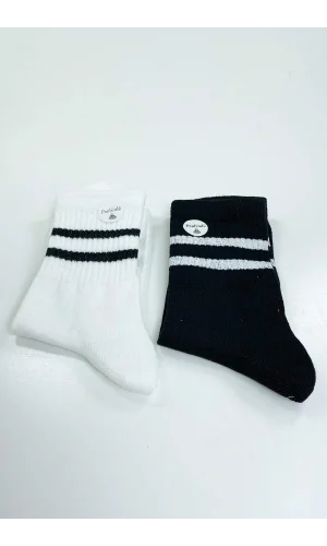 2 Çift Kadın Soket Çorap