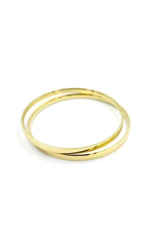 2li Ajda Bilezik - 65 mm - Altın