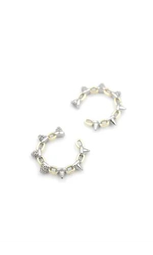 2li Kıkırdak Küpe - Altın