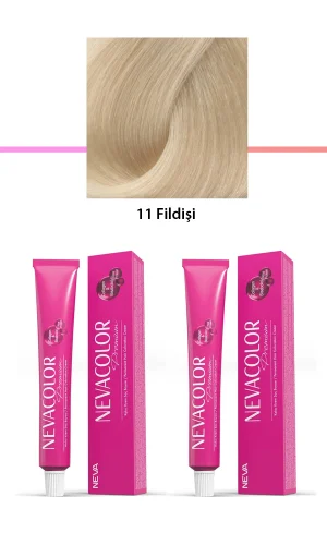 2 li Set Premium 11 Fildişi - Kalıcı Krem Saç Boyası 2 X 50 g Tüp