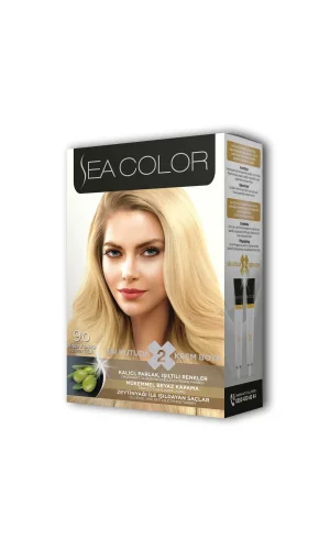 2 Tüp Krem Saç Boyası Seti Buğday Sarısı No:9.0