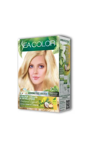 2 Tüp Krem Saç Boyası Seti Sedef Sarı No:10.0