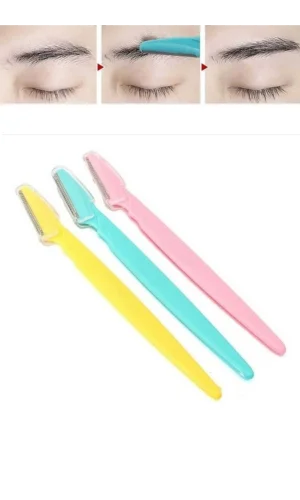 3 Adet Kaş Şekillendirici Ustura