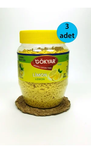 3 Adet Limon Aromalı Toz Içecek Oralet 3x350 gr