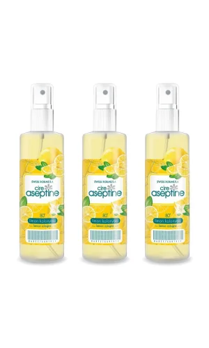 3 Adet Limon Kolonyası  Ev Ofis Pratik Kullanım Sprey 100ml