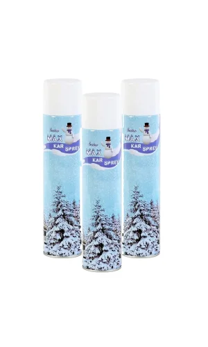 3 Adet Max Kar Köpüğü Spreyi, Eriyen Kar Taneleri, Parti Köpük Karı Yapar Kar Yağdıran Sprey 3x300 ml