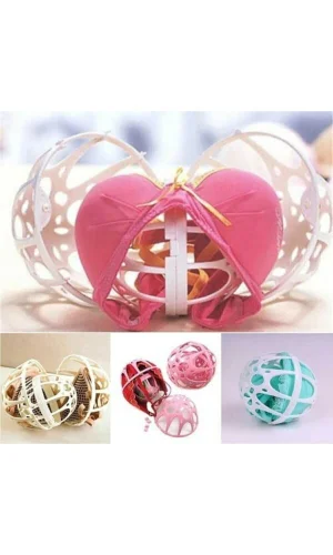 3 Adet Plastik Sütyen Koruyucu Yıkama Topu