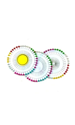 3 Set Tesettür Eşarp Başlı Toplu İğne 120 Adet