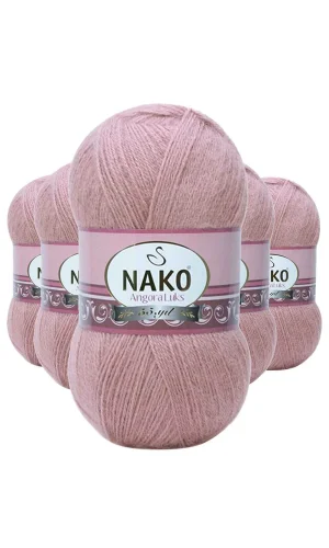 5 Adet Angora Lüks El Örgü İpi Gülbahar 10215