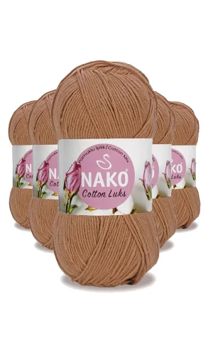 5 Adet Cotton Lüks Yelek Tunik Kazak Bluz Hırka İpi Yünü Soğan Kabuğu 97557